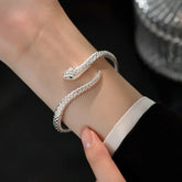 Pulseira Serpente em Prata | BELLORIE