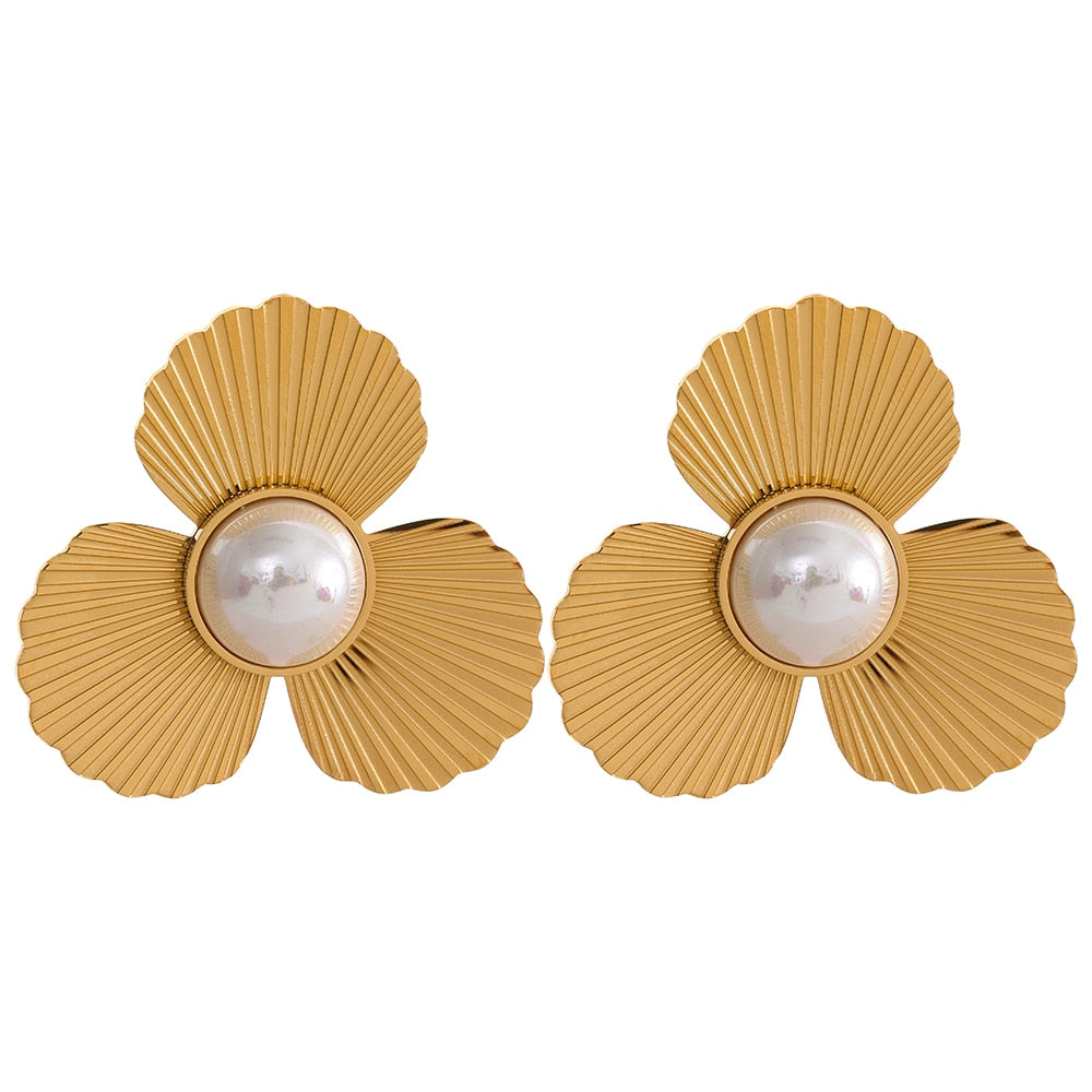 Brinco Flor Pérola | BELLORIE