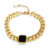Pulseira Pingente Ônix | BELLORIE