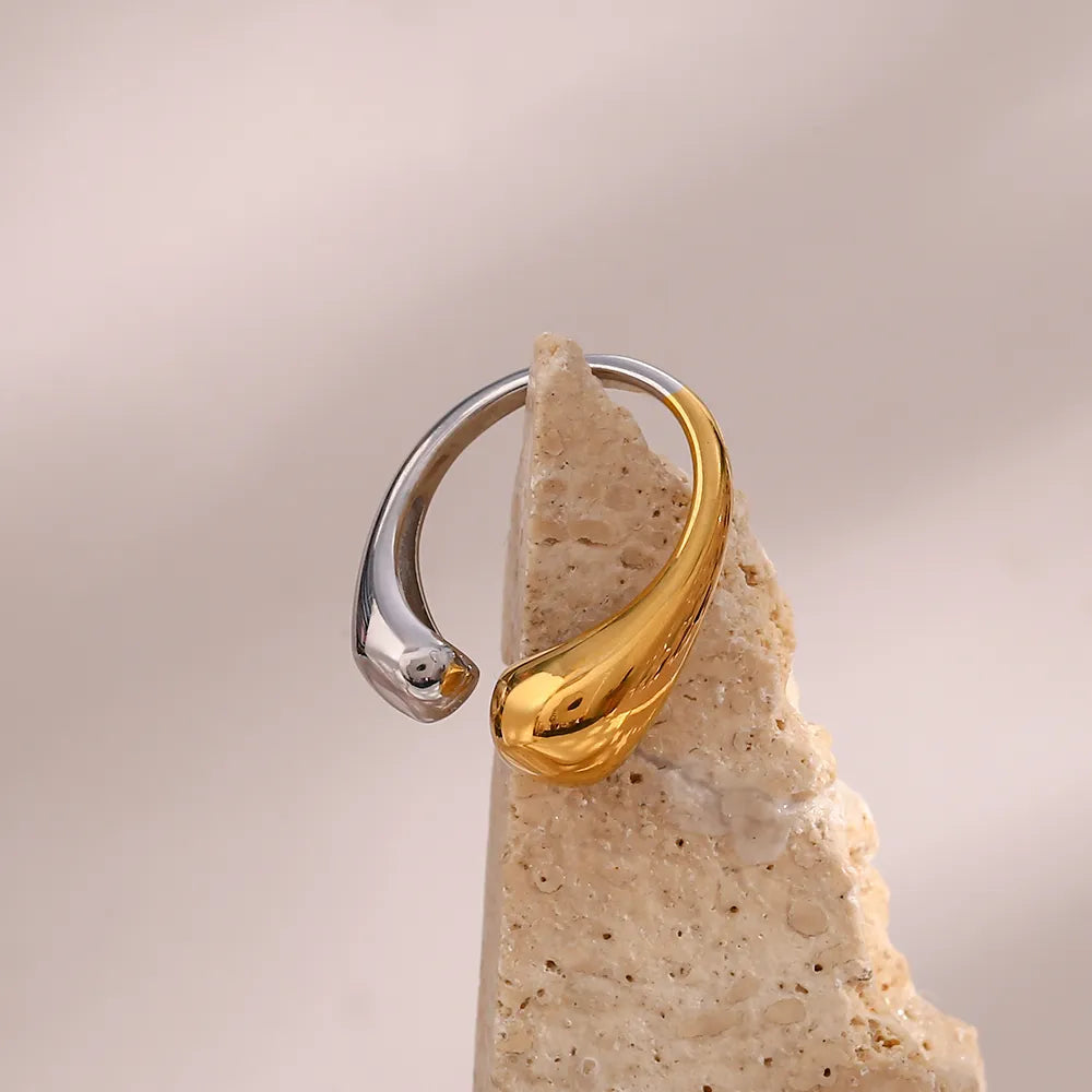 Anel Meio Dourado e Prata | BELLORIE