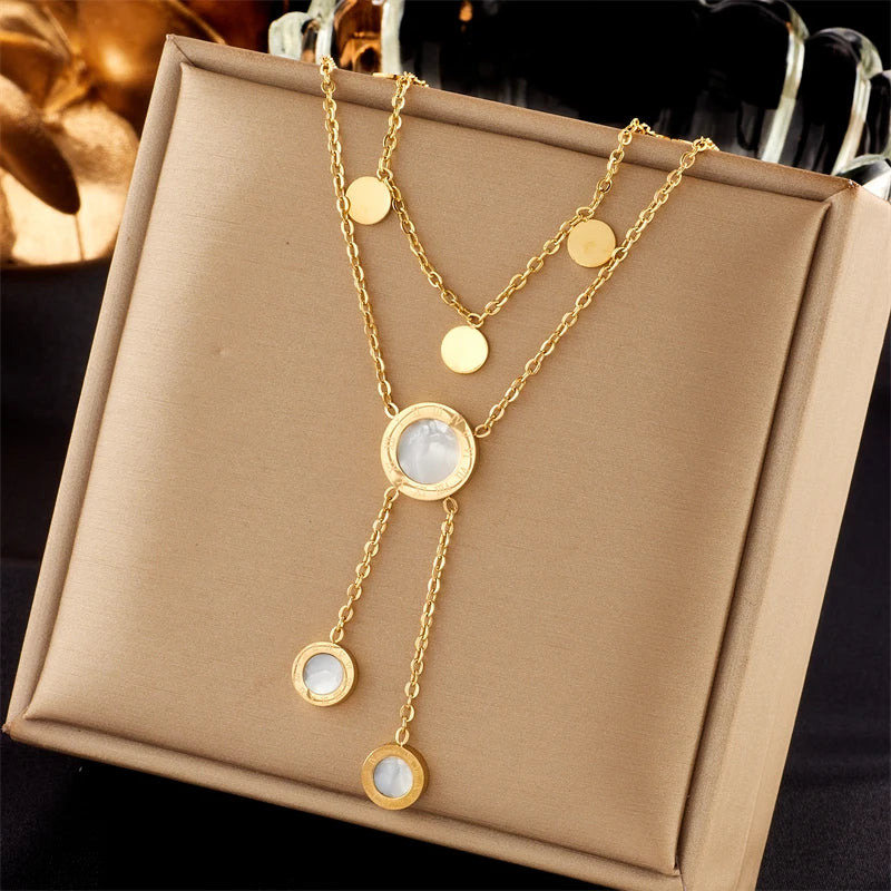 Colar Elegancy Dourado Romano | BELLORIE