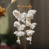Brinco Longo Flor | BELLORIE