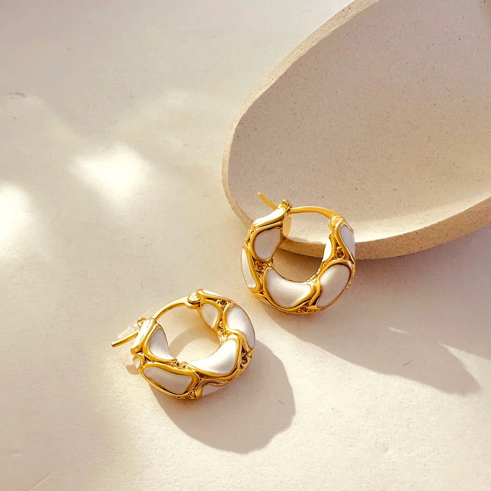 Brinco Argola Esmaltado | BELLORIE