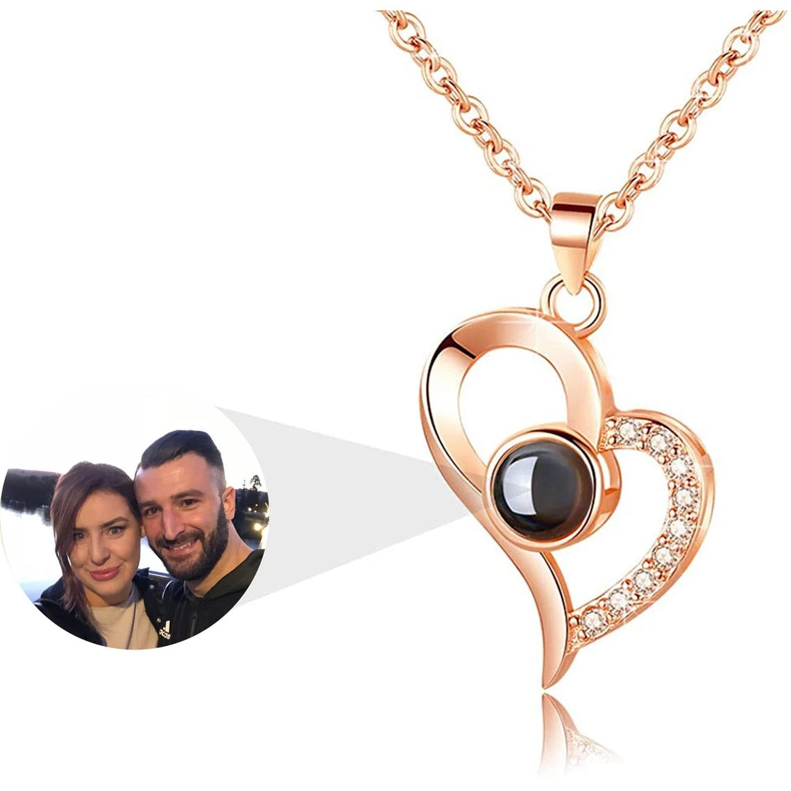 Colar Personalizado com Foto Amor Incondicional | BELLORIE