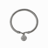 Bracelete com Pingente de São Bento Prata | BELLORIE