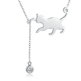 Colar Gravata Gatinho | BELLORIE