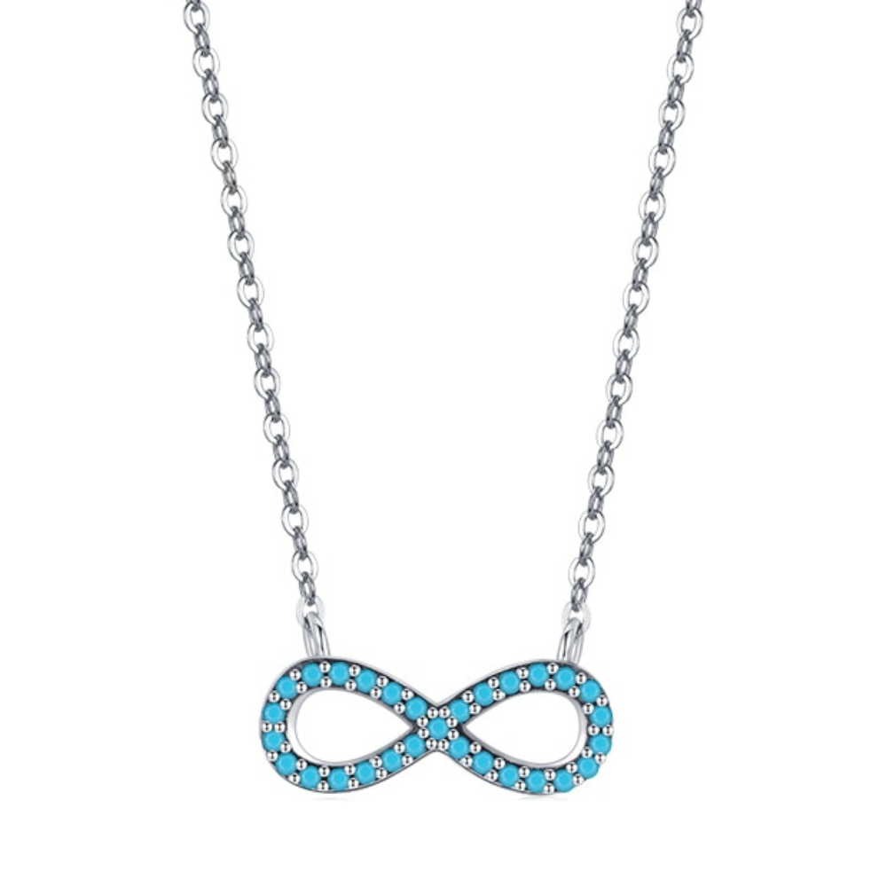 Colar Infinito Turquesa | BELLORIE
