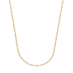 Correntinha Masculina em Ouro 24K Elo 3 por 1 – 3mm – Bellorie