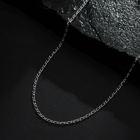 Correntinha Masculina em Ouro Branco Elo Cartier – Bellorie