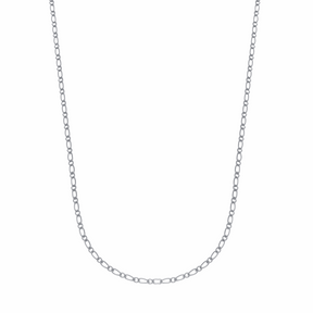 Correntinha Masculina em Ouro Branco Elo Cartier – Bellorie