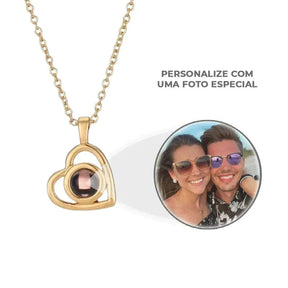 Colar Personalizado com Foto Amor Eterno - Bellorie