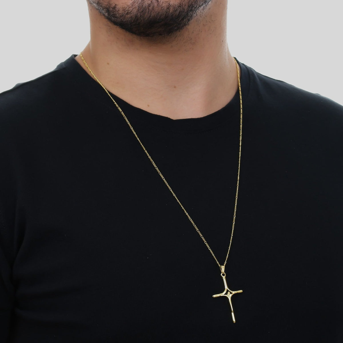 Pingente em Ouro 24K Crucifixo – Bellorie