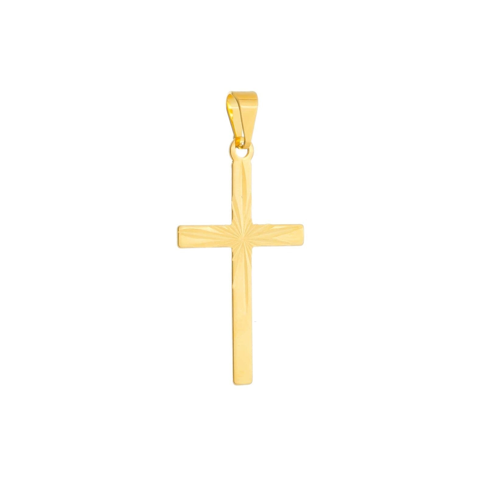 Pingente Masculino em Ouro 24K Cruz – Bellorie