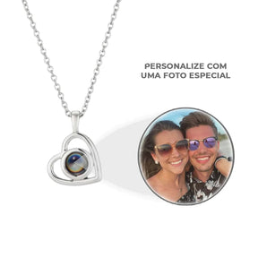 Colar Personalizado com Foto Amor Eterno - Bellorie