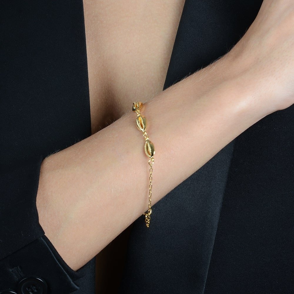 Pulseira em Ouro 24K de Búzios – Bellorie