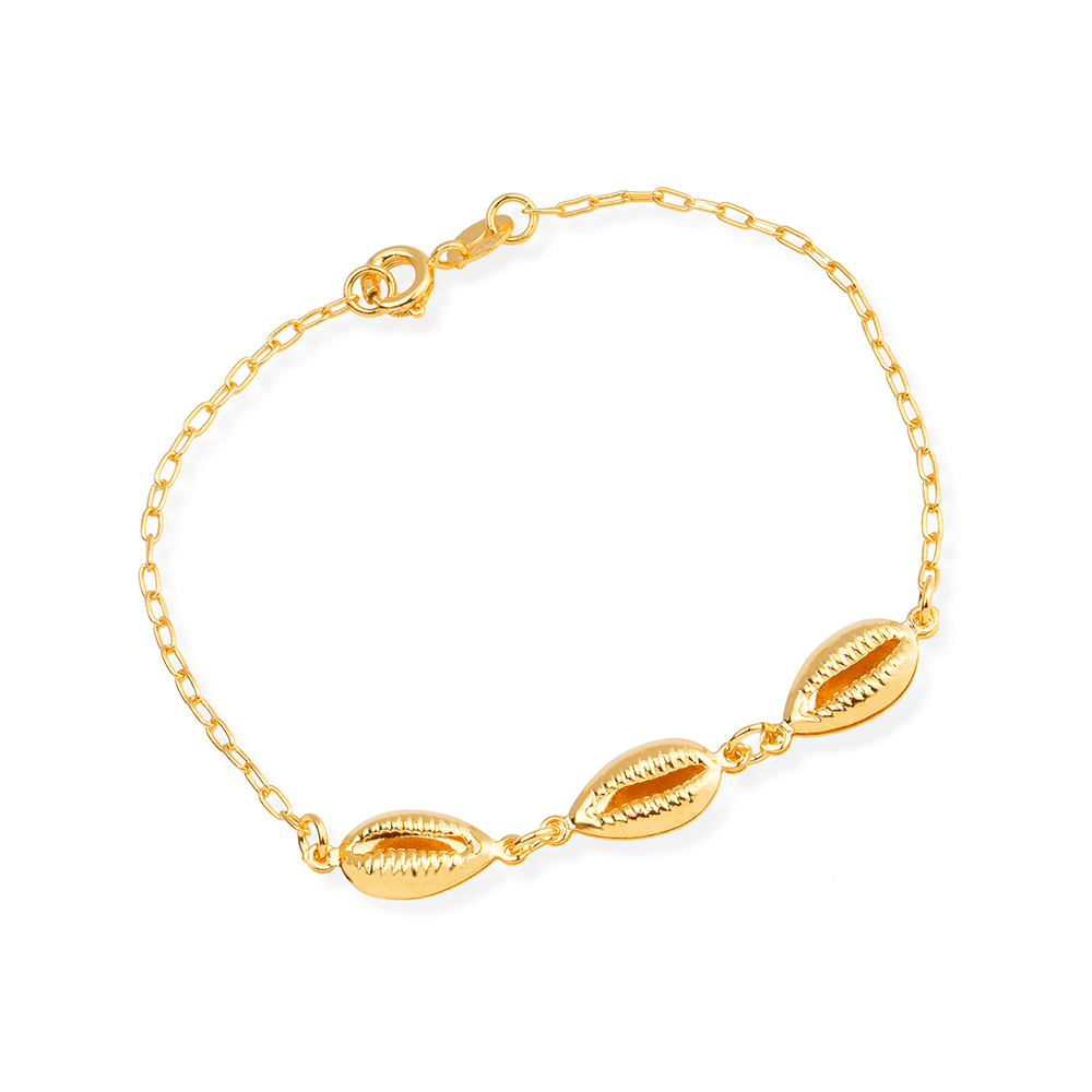 Pulseira em Ouro 24K de Búzios – Bellorie