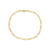 Pulseira Masculina em Ouro 24K Elo 3 por 1 – 4mm – Bellorie