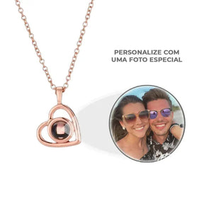 Colar Personalizado com Foto Amor Eterno - Bellorie